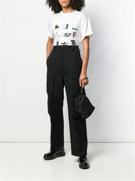 women prada pants|farfetch prada pants.